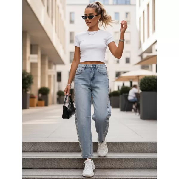  Pantaloni de dama DSTREET UY2983 ALBASTRU 