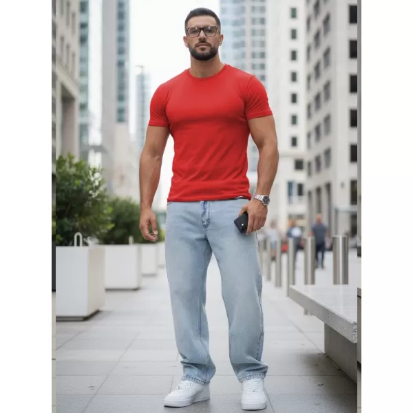  Tricou pentru bărbați DSTREET RX5689 ROŞU 