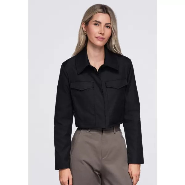  Geaca de dama OMBRE OW-BL-E0007 NEGRU 