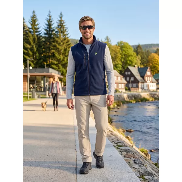  Vestă din lână pentru bărbați ALTISPORT ALM002525 ALBASTRU MARIN 