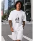 Tricou pentru bărbați DSTREET NX1001R-WH-O ALB