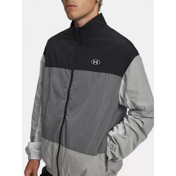  Jachetă pentru bărbați UNDER ARMOUR ICON WOVEN TRACK FZ 6009436-001 NEGRU 