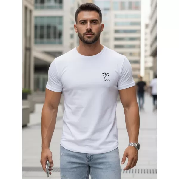  Tricou pentru bărbați DSTREET NX5105R-WH ALB 