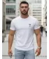 Tricou pentru bărbați DSTREET NX5105R-WH ALB
