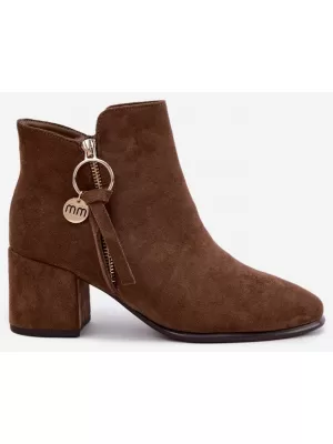 Botine de dama BOTO NS653P MARO