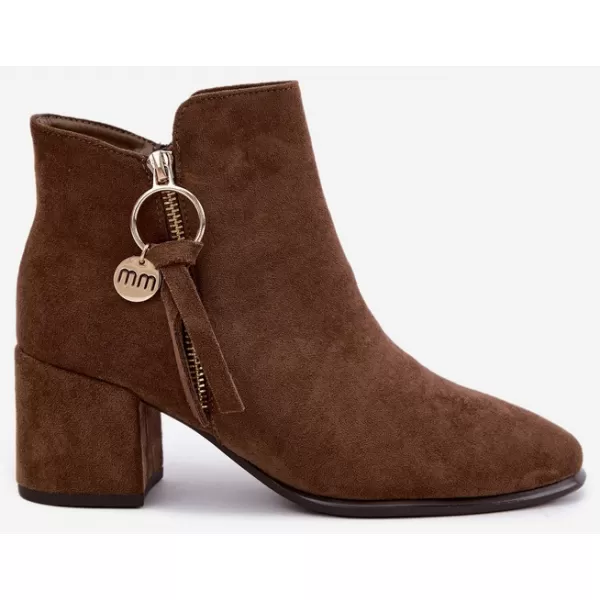  Botine de dama BOTO NS653P MARO 