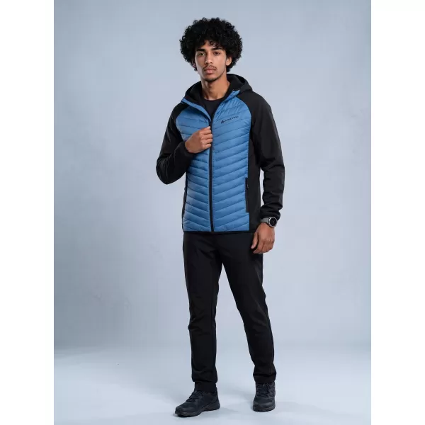  Hanorac pentru bărbați ALPINE PRO NORN VALLARTA ALBASTRU 