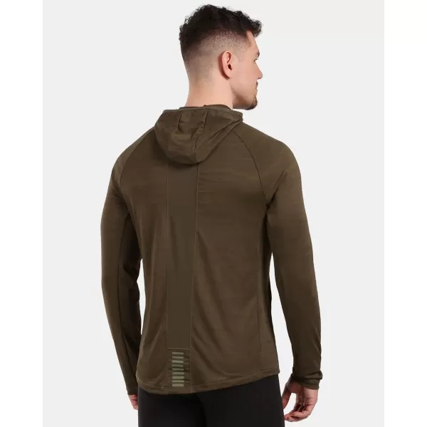  Tricou funcțional pentru bărbați KILPI AILEEN-M 1M0308KI KAKI 