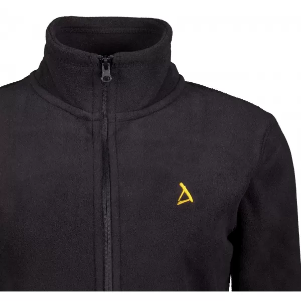  Hanorac de damă din fleece ALTISPORT ALW002852 NEGRU SI AURIU 