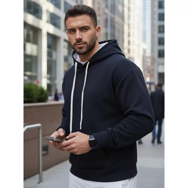  Hanorac pentru bărbați DSTREET BX5949 ALBASTRU ÎNCHIS 