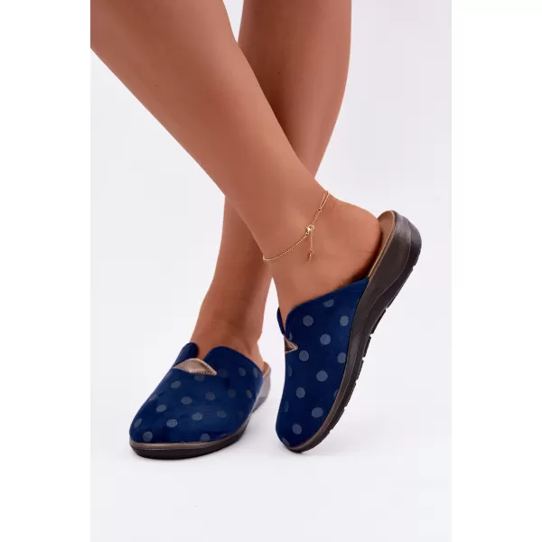  Papuci de damă INBLU OD000014 ALBASTRU MARIN 