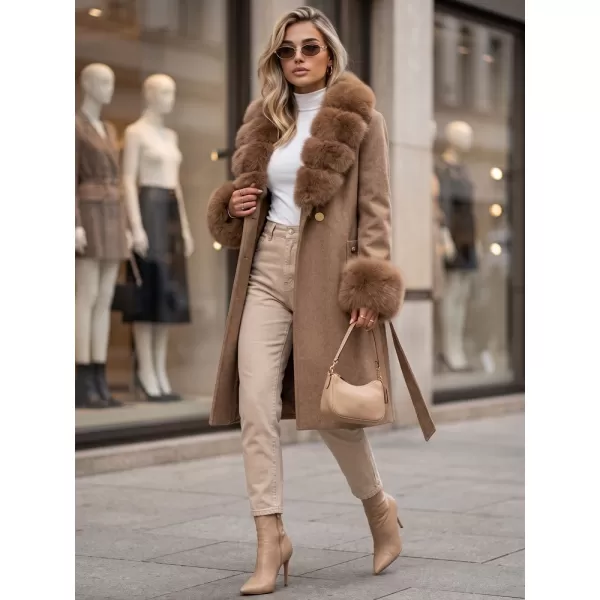  Palton de damă DSTREET TY6075 CARAMEL 