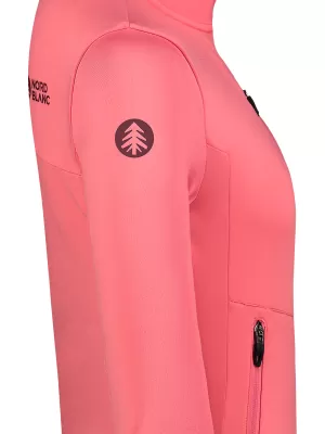 Hanorac pentru femei powerfleece NORDBLANC CRISP NBSFL8338 ROZ