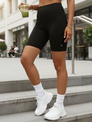 Pantaloni scurți de damă DSTREET SY0583 NEGRU