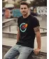 Tricou pentru bărbați DSTREET NX076R NEGRU