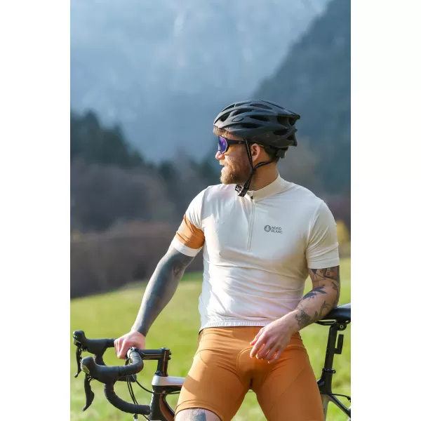  Tricou de ciclism pentru bărbați NORDBLANC CAMEL NBSMF8079 BEJ 