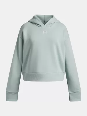 Hanorac pentru fete UNDER ARMOUR UA RIVAL FLEECE HOODIE 1379517-477 ALBASTRU