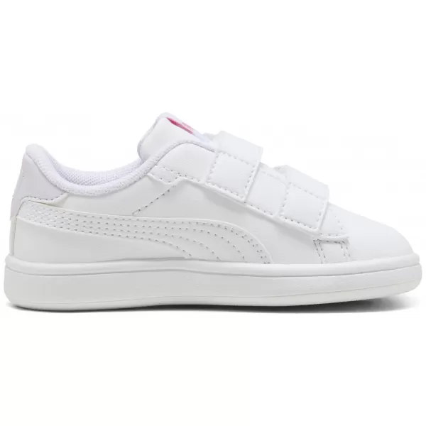  Adidași pentru copii PUMA SMASH 3.0 BADGES V INF 397287-07 PUMA ALB/TRANDAFIR MAGIC 