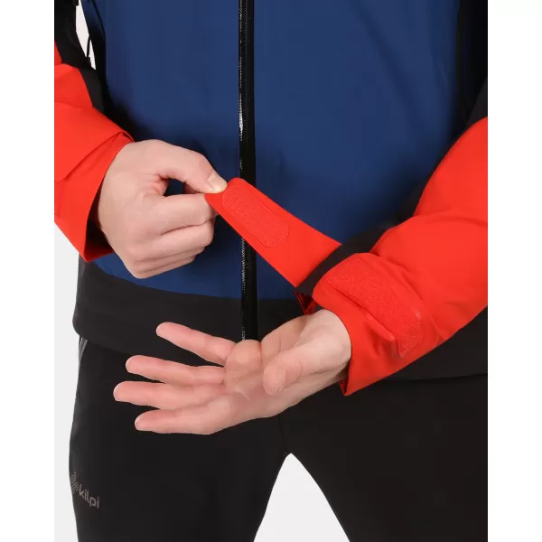  Jachetă hardshell pentru bărbați KILPI MAMBA-M 1M0101KI ALBASTRU ÎNCHIS 