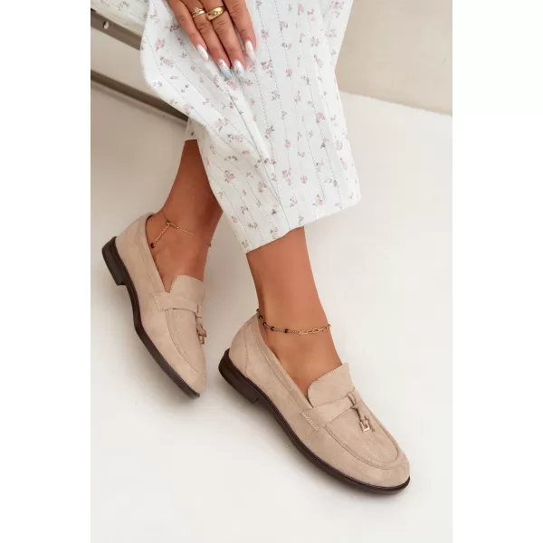  Mocasini de dama BOTO 1539 KAKI 