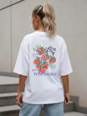 Tricou pentru femei DSTREET NX9502RY-WH-O ALB