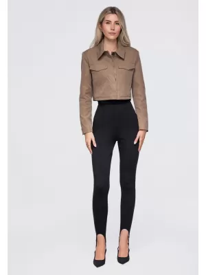 Geaca de dama OMBRE OW-BL-E0007 BEJ