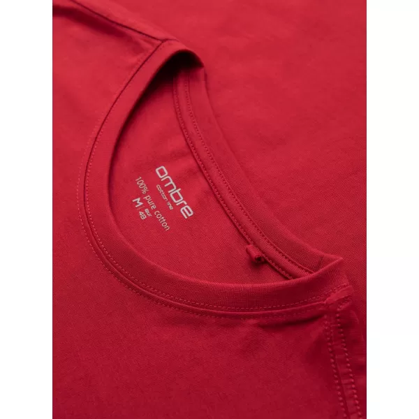  Tricou pentru bărbați OMBRE OM-LSBL-0142 ED 