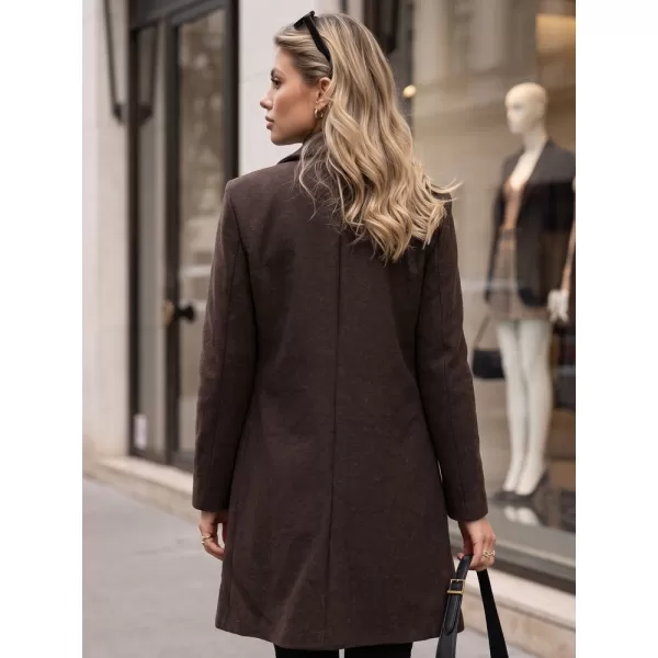  Palton de damă DSTREET NY0795 MARO 