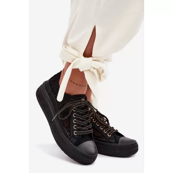  Adidași de damă LEE COOPER LCW-26-44-4479 NEGRU 