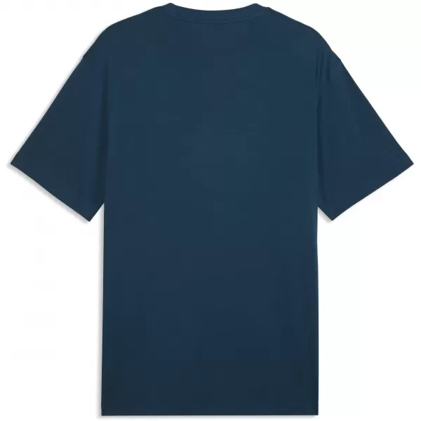  Tricou pentru bărbați PUMA ESS RELAXED SMALL NO. 1 LOGO TEE 68915336 BENZINĂ LA MIEZUL NOPȚII 