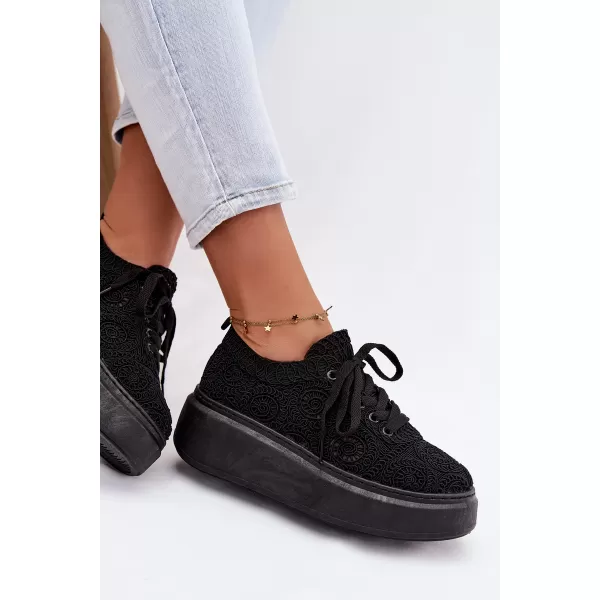  Adidași de damă BOTO LA357/9177 NEGRU 