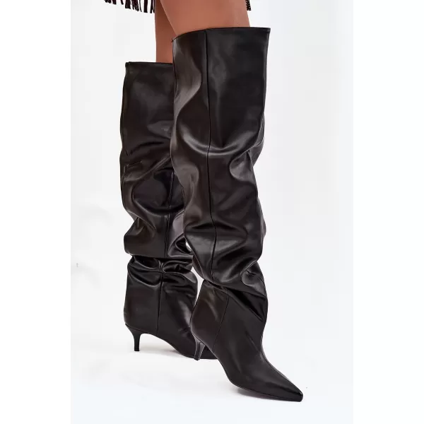  Cizme de dama BOTO 8506 NEGRU 