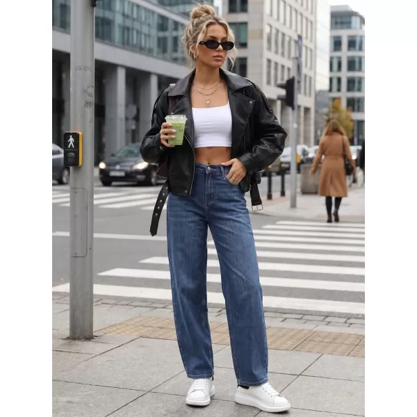  Pantaloni de dama DSTREET UY3096 ALBASTRU 