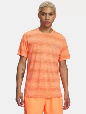 Tricou pentru bărbați UNDER ARMOUR VELOCITI SS 6009517-824 PORTOCALE