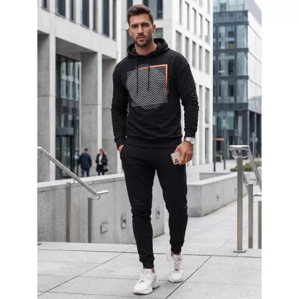  Set pentru bărbați DSTREET AX0689 NEGRU 