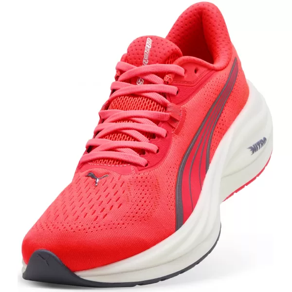  Cizme PUMA ELECTRIFY NITRO 5 31348803 ADÂNCIMI ULTRA ROȘII/CERNEALĂ 
