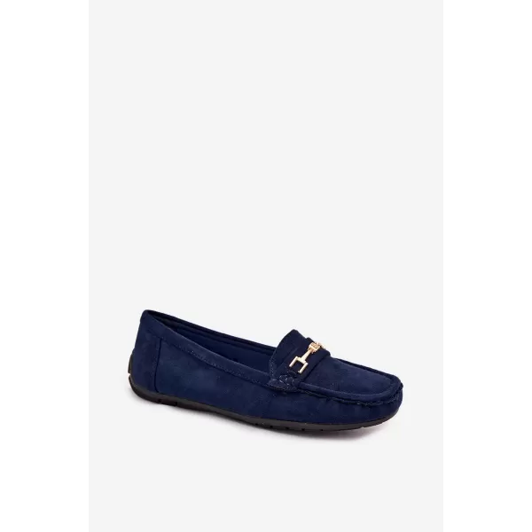  Mocasini de dama BOTO FT247 ALBASTRU MARIN 