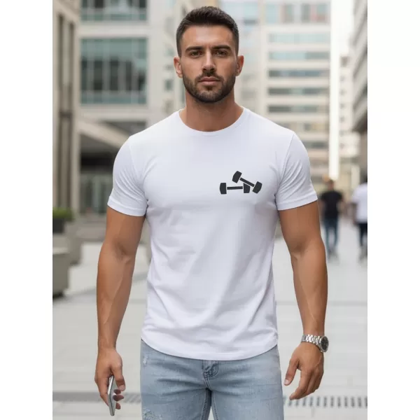  Tricou pentru bărbați DSTREET NX5086R ALB 