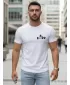 Tricou pentru bărbați DSTREET NX5086R ALB