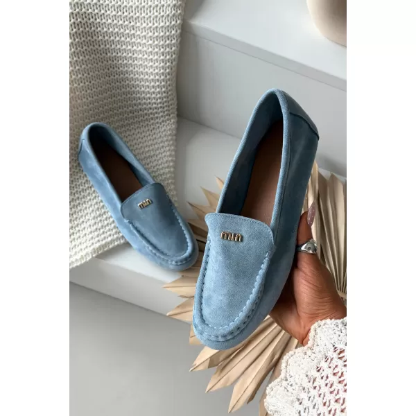  Mocasini de dama BOTO QQ-273 ALBASTRU 