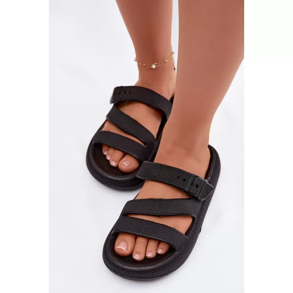  Papuci de damă BIG STAR SHOES TT274A037 NEGRU 