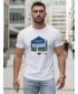 Tricou pentru bărbați DSTREET NX5004R-WH ALB