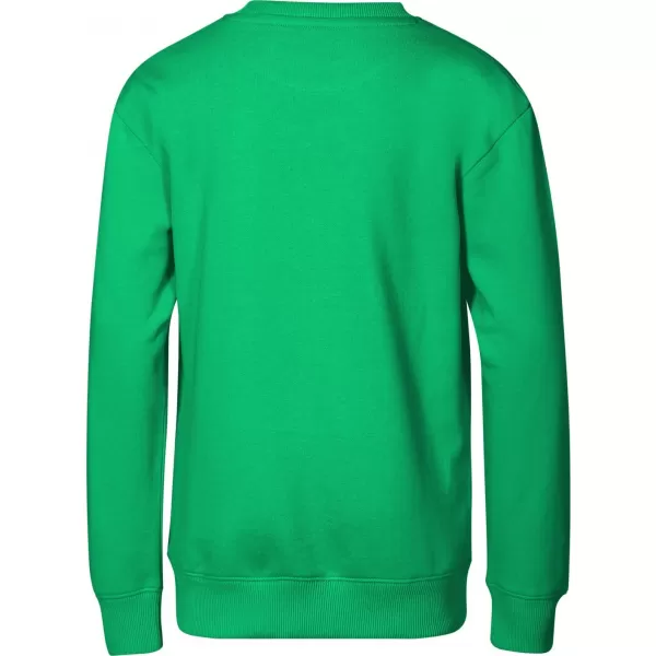  Hanorac pentru copii MALFINI CREW 427 VERDE MEDIU 