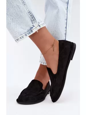 Mocasini de dama BOTO 9889 NEGRU