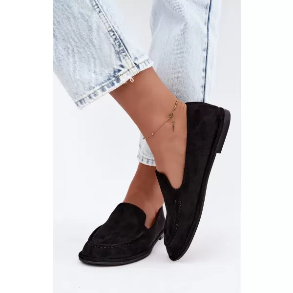  Mocasini de dama BOTO 9889 NEGRU 