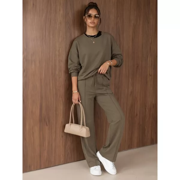  Set pentru femei DSTREET AY1229 KAKI 