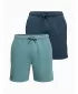 Set de pantaloni scurți pentru bărbați OMBRE Z126 BLEUMARIN/TURCOAZ