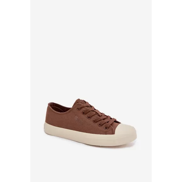 Adidași de damă BIG STAR SHOES TT274123 MARO/BEJ 