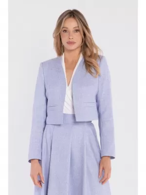 Geaca de dama STYLOVE S429 ALBASTRU DESCHIS