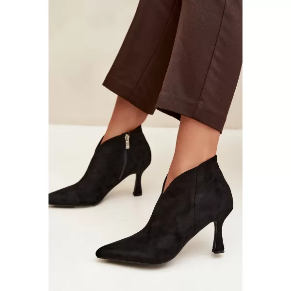  Botine de dama BOTO D-219 NEGRU 